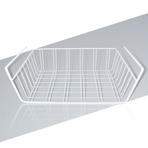 2er SET Regalkorb Schrank Einhänge Hänge Korb Gewürzregal Küche Metall