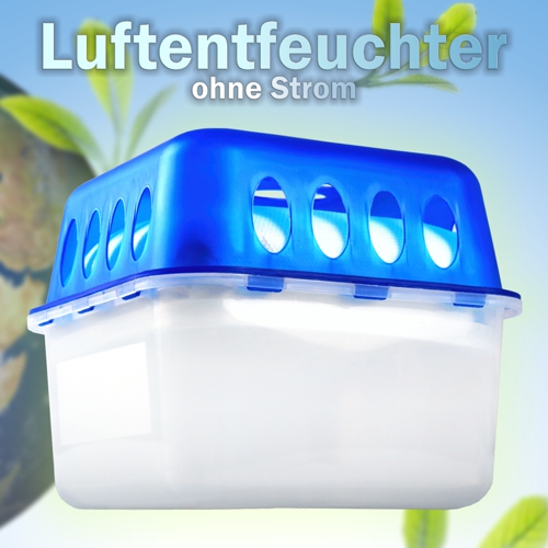5x Luftentfeuchter Mit 230g Granulat – Raumtrockner Für Bis Zu 50 M², Inkl. 5er Set