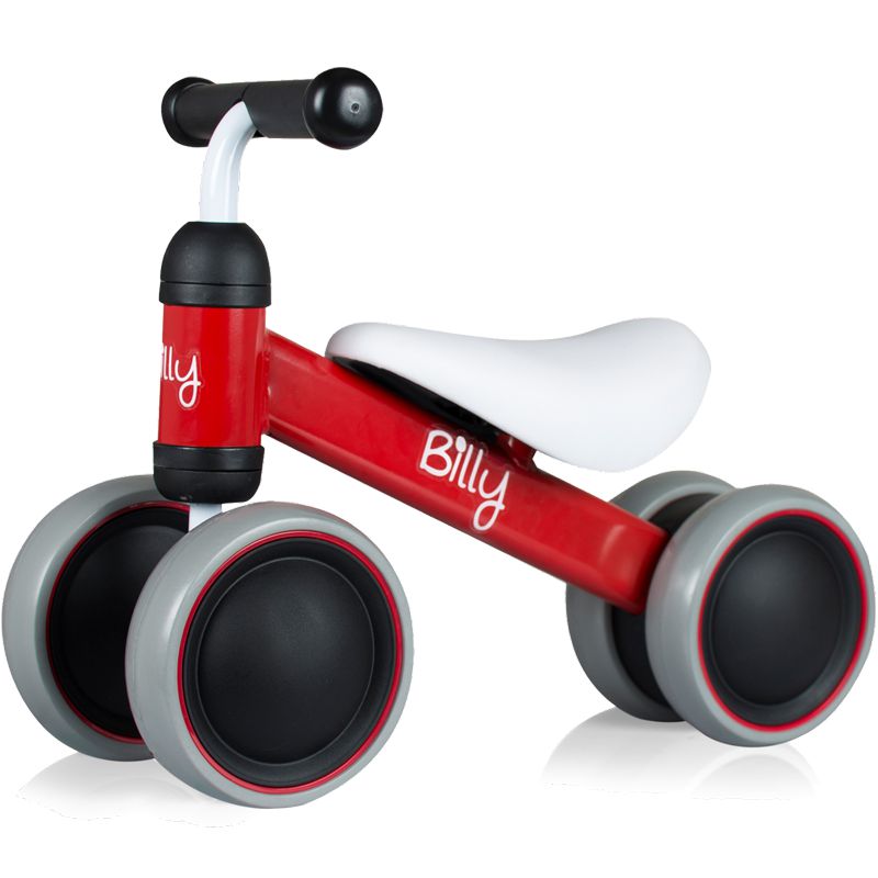 Laufrad (4 GROßE RÄDER Ø 14 cm) Balance Bike Kinder Roller