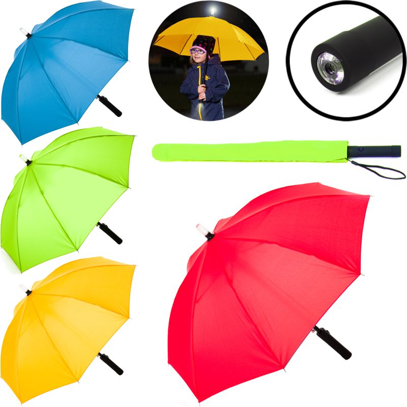 Sturm Taschenschirm Regenschirm Schirm sturmsicher 80km//h Fiberglas groß blau